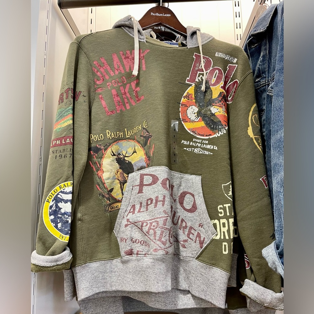 Limited edition polo Ralph Lauren hoodie shirt